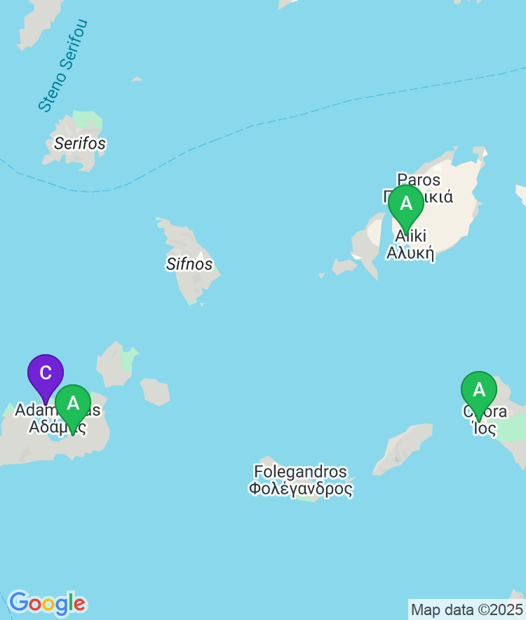 Milos Available Airport Options